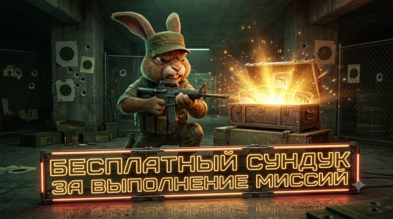Бесплатный сундук за выполнение миссий